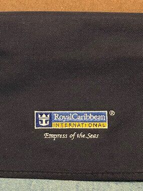 Rare Royal Caribbean International "Empress of the Seas" Dark Blue Toiletry Bag